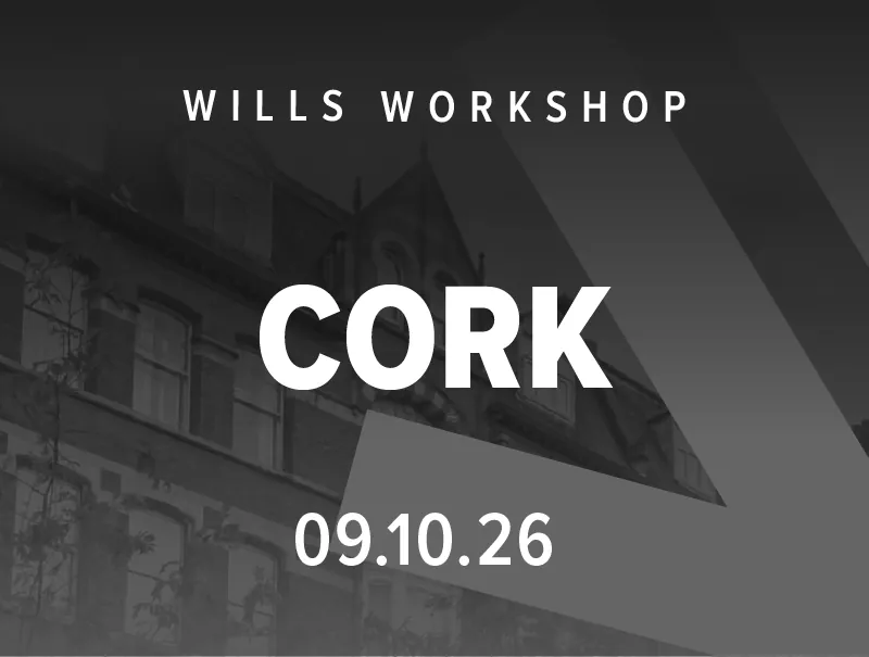 Wills Workshop, Cork, 9 October 2026, sold out