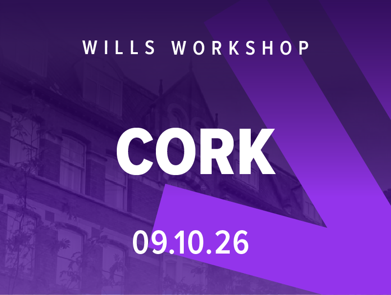 Wills Workshop, Cork, 9 October 2026