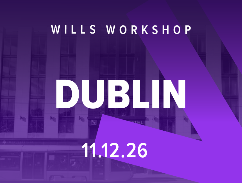 Wills Workshop, Dublin, 11 December 2026